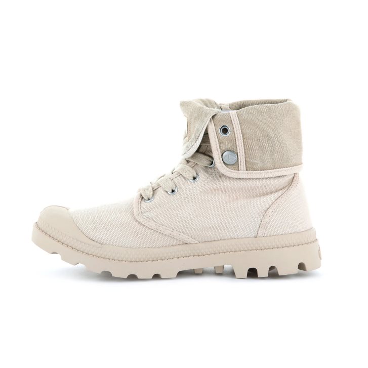 Beige Palladium Baggy Women's Boots | ZA-760WGQJ