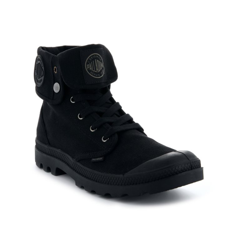 Black Palladium Baggy Men's Boots | ZA-930MYNW