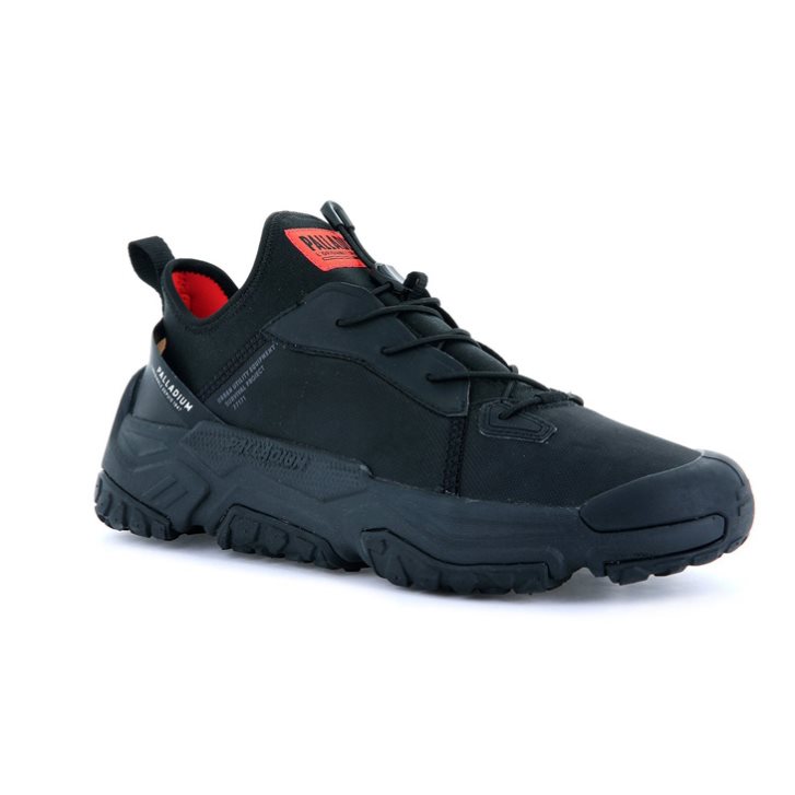 Black Palladium Off-grid LO NYL Men's Sneakers | ZA-085PSGC