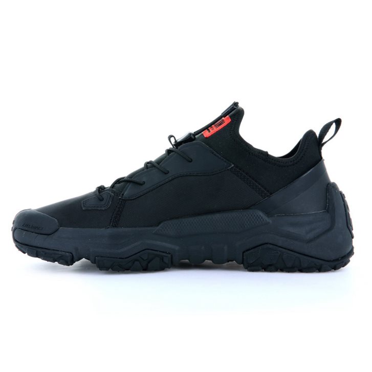 Black Palladium Off-grid LO NYL Men's Sneakers | ZA-085PSGC