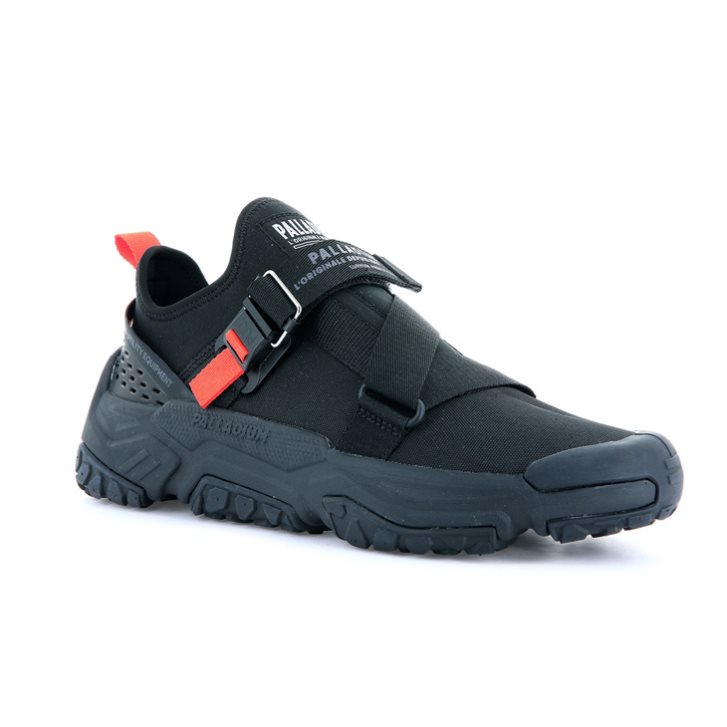 Black Palladium Off-grid LO Utility Men's Sneakers | ZA-879DIGJ