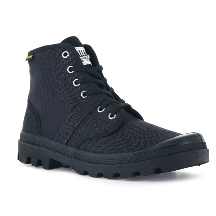 Black Palladium Pallabrousse Men's Boots | ZA-610WZFX