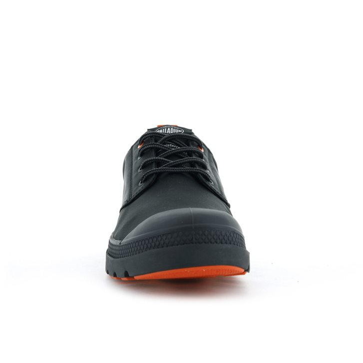Black Palladium Pallafin RC LOW WP+ Women's Oxfords Shoes | ZA-134UCIK