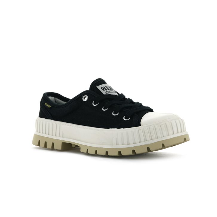 Black Palladium Pallashock OG Men's Oxfords Shoes | ZA-370CWEI