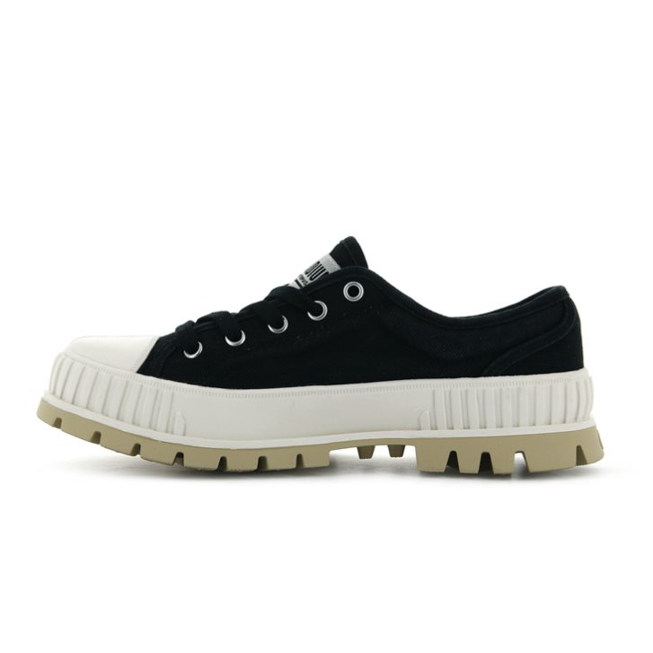 Black Palladium Pallashock OG Men's Oxfords Shoes | ZA-370CWEI