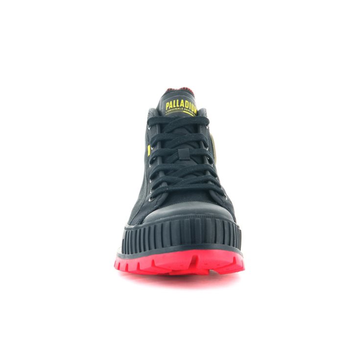 Black Palladium Pallashock Supply Hi Women's Boots | ZA-235FCOU