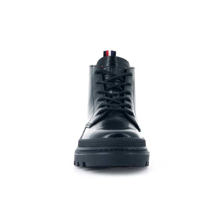 Black Palladium Pallatrooper Hi-1 Women's Boots | ZA-637RWTV