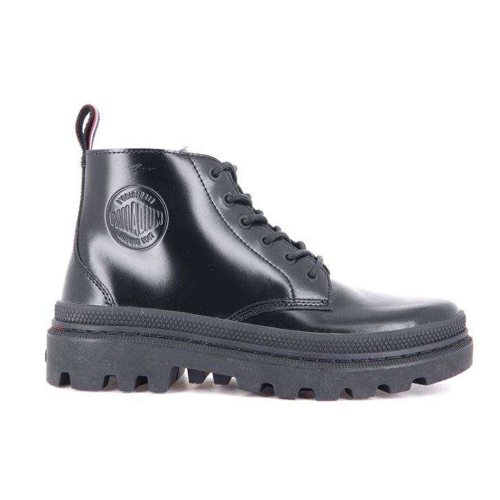Black Palladium Pallatrooper Hi-1 Women\'s Boots | ZA-637RWTV