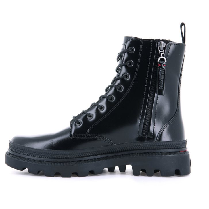 Black Palladium Pallatrooper Off-1 Men's Boots | ZA-819LZUW