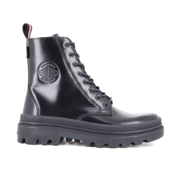 Black Palladium Pallatrooper Off-1 Men\'s Boots | ZA-819LZUW