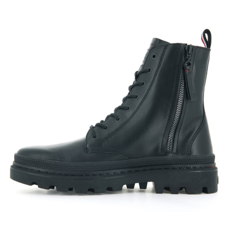 Black Palladium Pallatrooper Off-2 Women's Boots | ZA-824KFHL