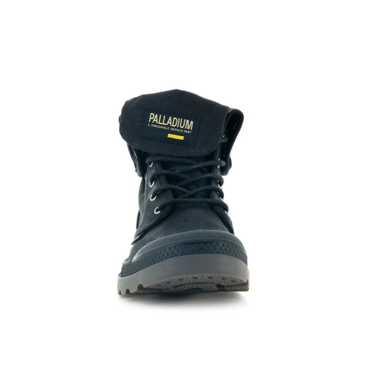 Black Palladium Pampa Baggy WAX Men's Boots | ZA-301ACSP