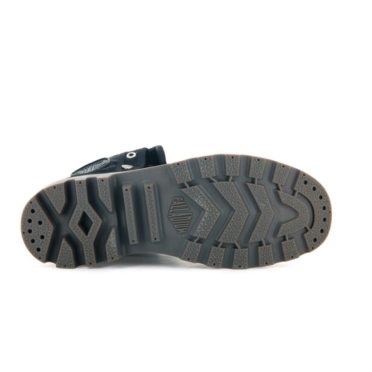 Black Palladium Pampa Baggy WAX Men's Boots | ZA-301ACSP