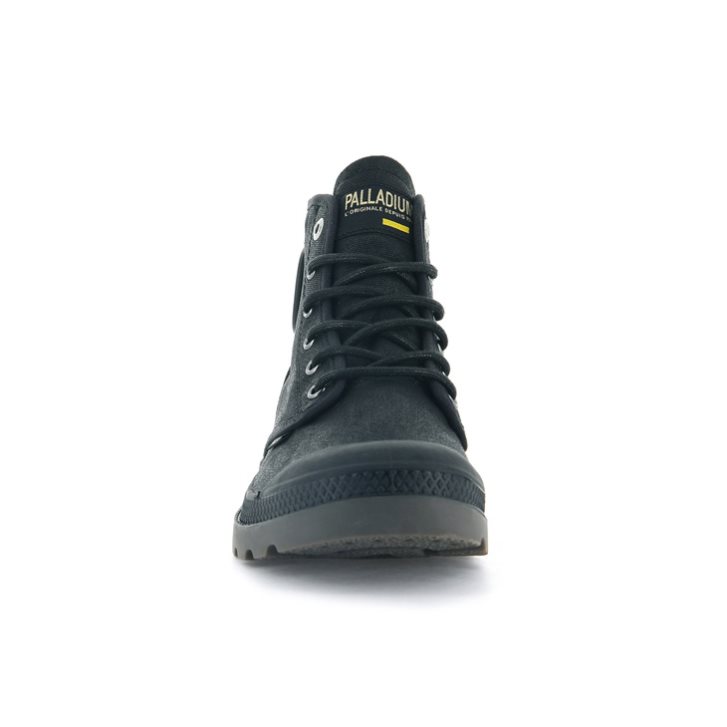 Black Palladium Pampa Hi WAX Men's Boots | ZA-479ZPDH
