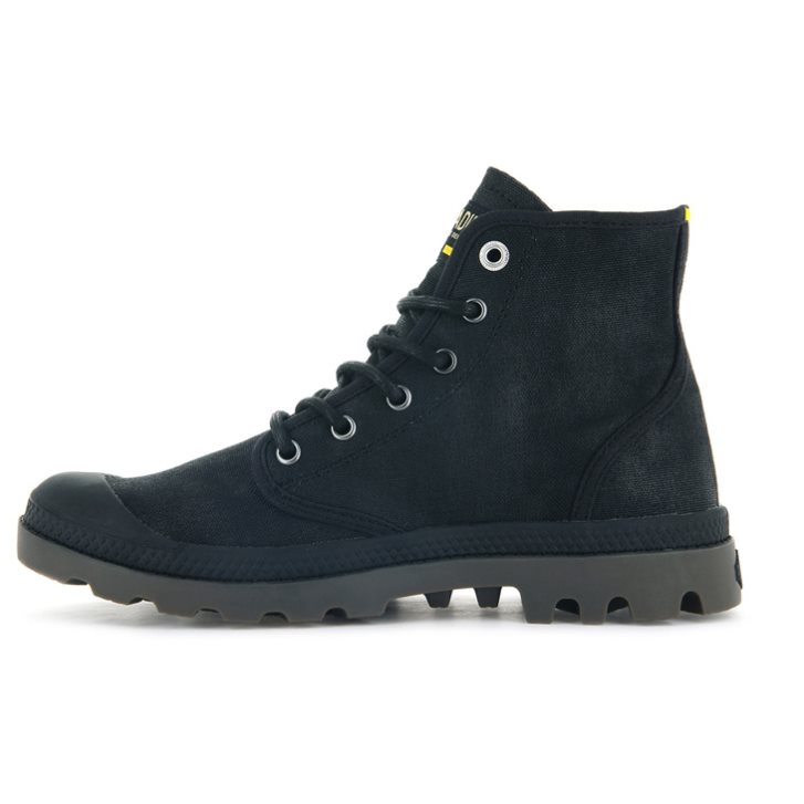 Black Palladium Pampa Hi WAX Men's Boots | ZA-479ZPDH