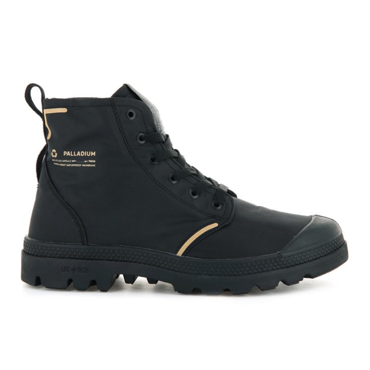 Black Palladium Pampa Lite+ Recycle WP+ Women\'s Boots | ZA-571AQGK