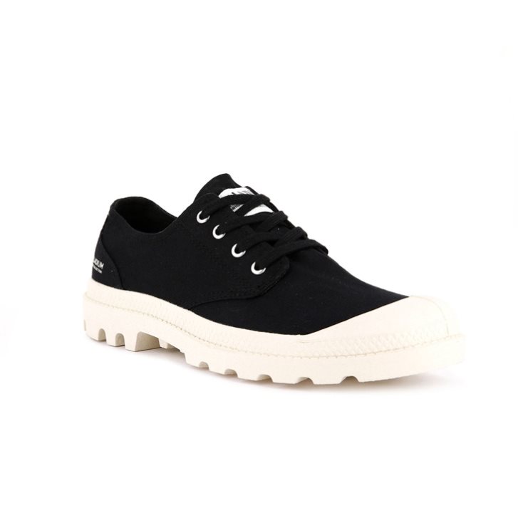 Black Palladium Pampa OX Organic II Men's Oxfords Shoes | ZA-642PEMX