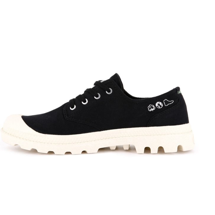 Black Palladium Pampa OX Organic II Women's Oxfords Shoes | ZA-952GIYK