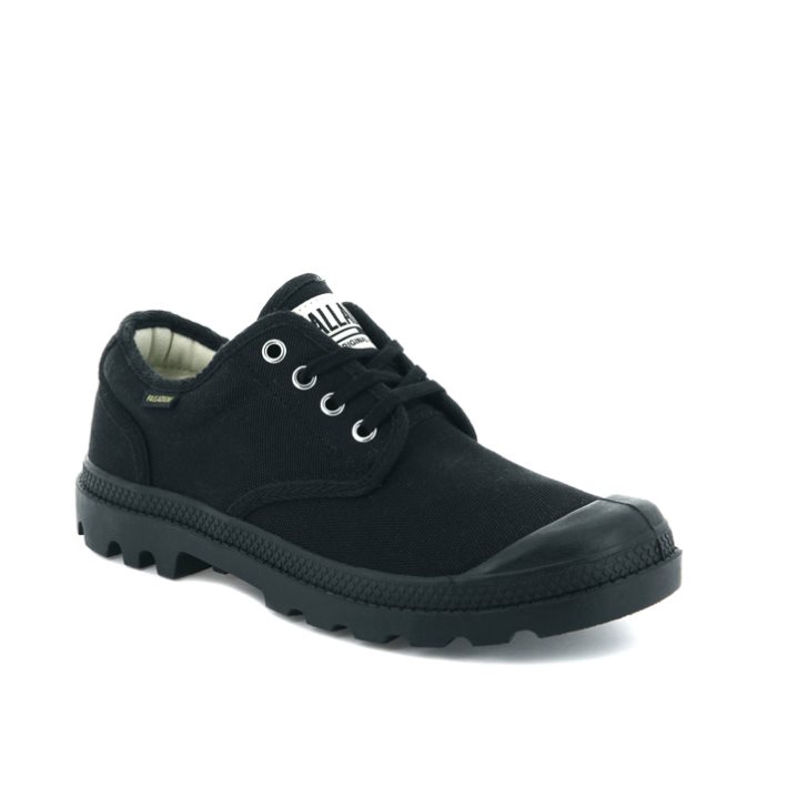 Black Palladium Pampa OX Originale Men's Oxfords Shoes | ZA-287ABCD