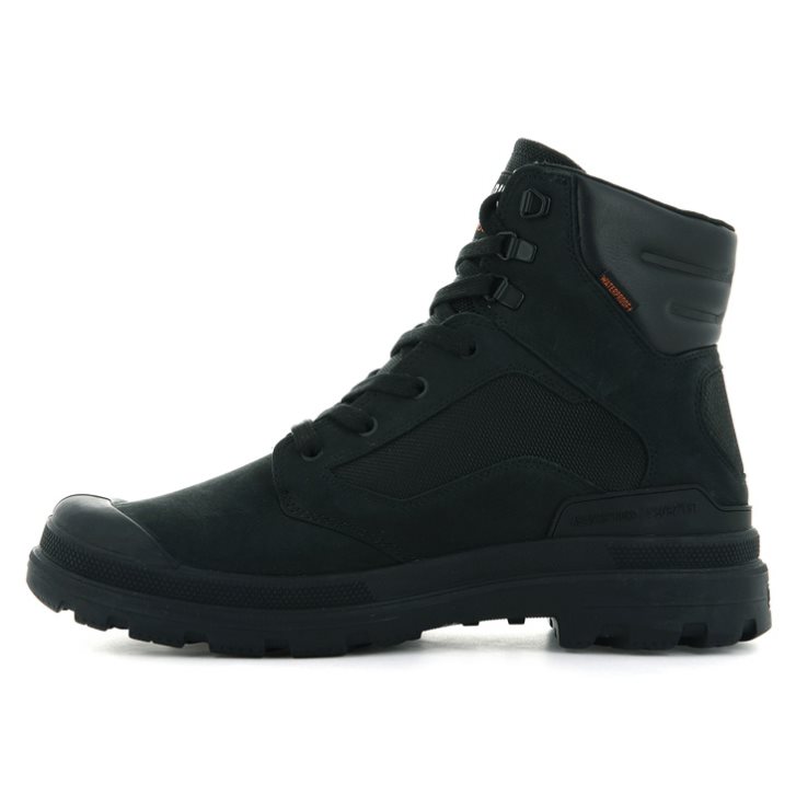 Black Palladium Pampa X Tech WPN Men's Boots | ZA-384IDPN