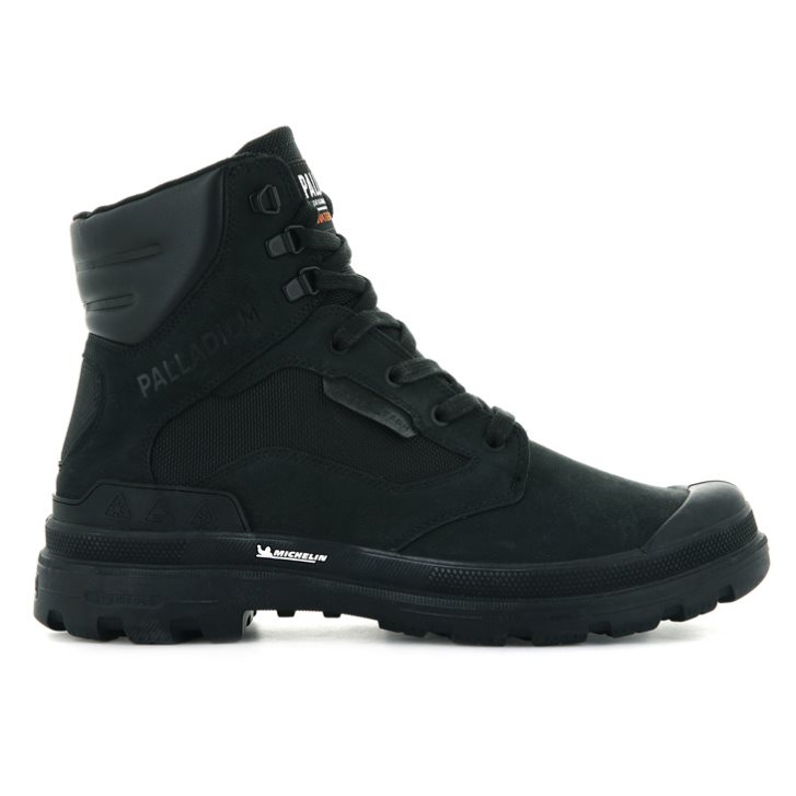 Black Palladium Pampa X Tech WPN Men\'s Boots | ZA-384IDPN