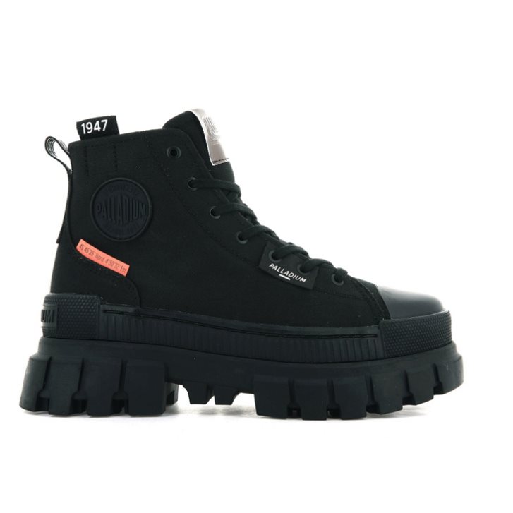 Black Palladium Revolt Hi TX Women\'s Platform Shoes | ZA-234UKXI