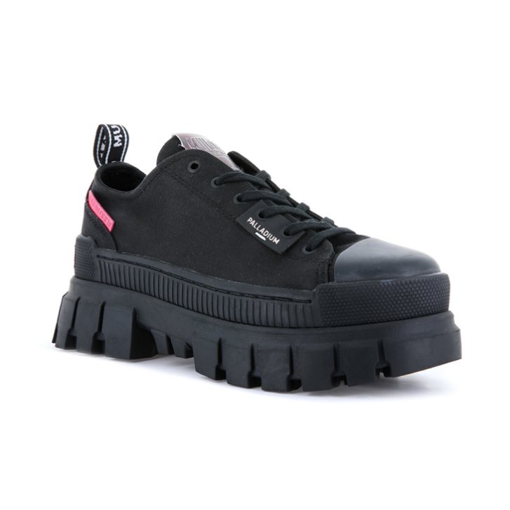 Black Palladium Revolt LO TX Women's Platform Shoes | ZA-586HPRS