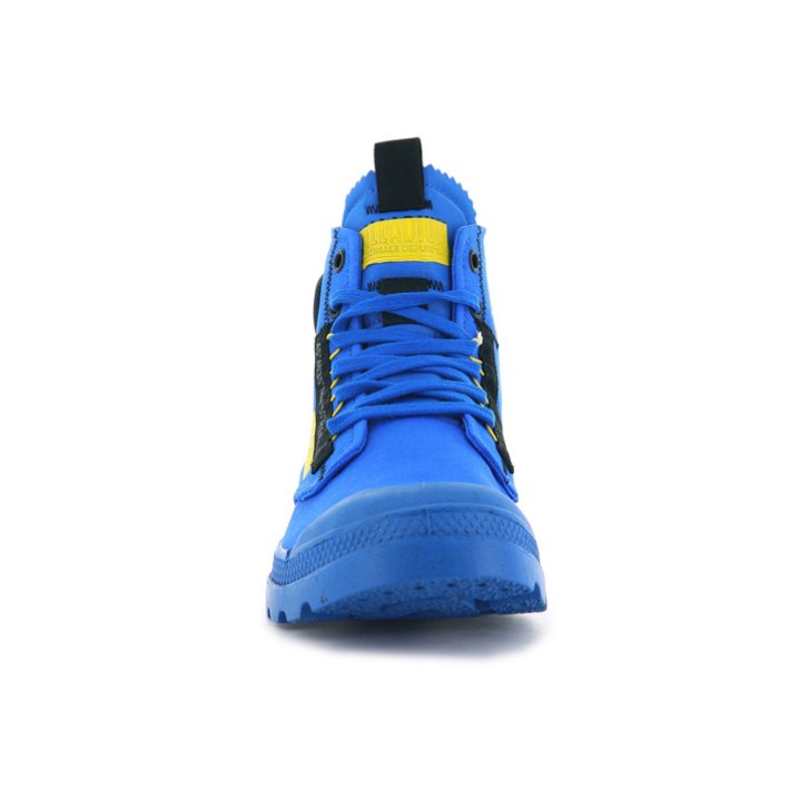 Blue Palladium Pampa Hi Re-craft Men's Boots | ZA-439WPRK