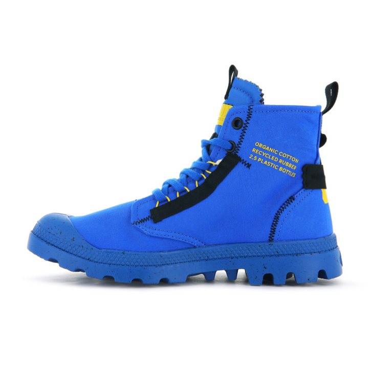 Blue Palladium Pampa Hi Re-craft Men's Boots | ZA-439WPRK