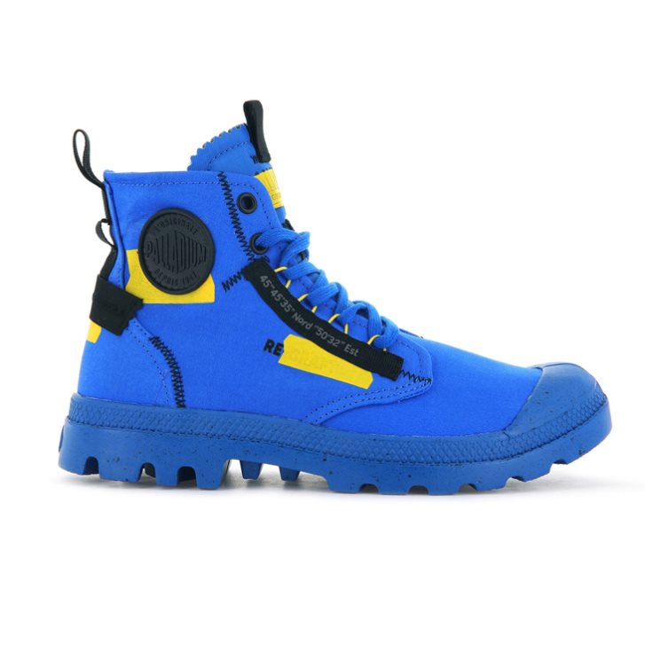 Blue Palladium Pampa Hi Re-craft Men\'s Boots | ZA-439WPRK