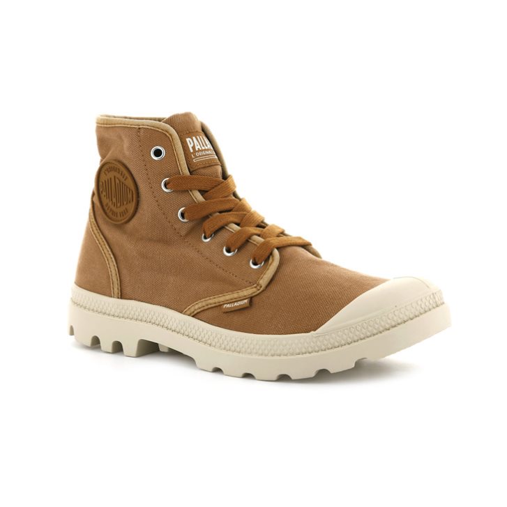 Brown Palladium Pampa Hi Men's Boots | ZA-921YRCQ