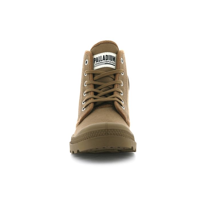 Brown Palladium Pampa Hi Originale Men's Boots | ZA-674UWKD