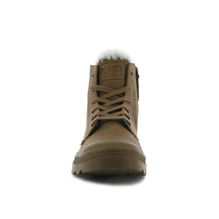Brown Palladium Pampa Hi Pilot Men's Boots | ZA-381WZPR
