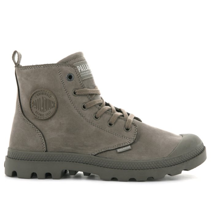 Brown Palladium Pampa Hi Zip NBK Men\'s Boots | ZA-356QTRP