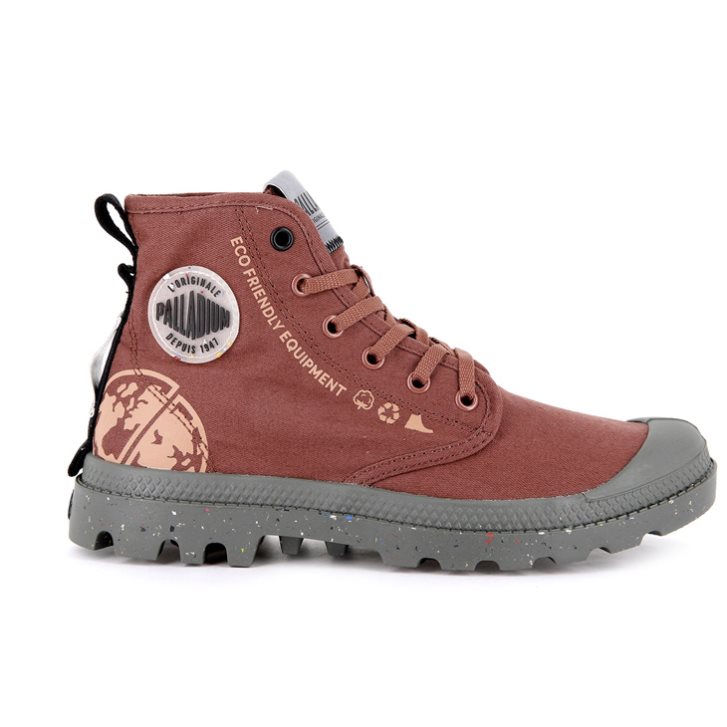 Coral Palladium Pampa Organic Metro Women\'s Boots | ZA-037PGAF