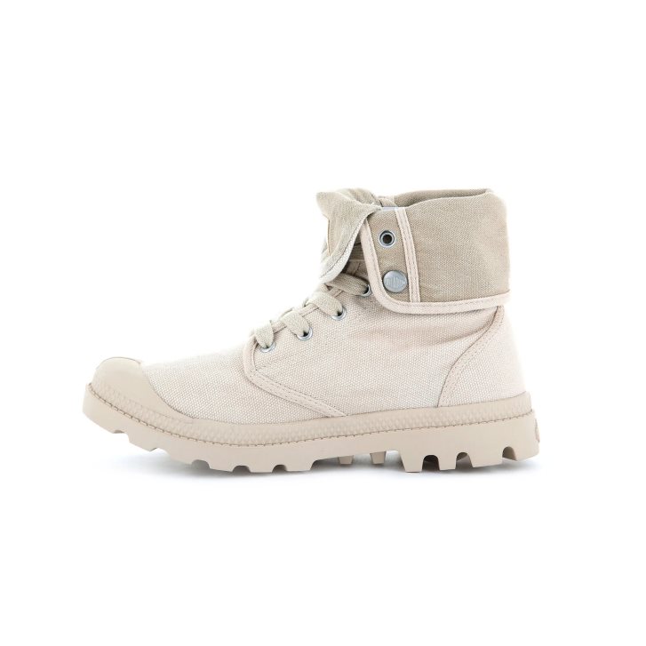 Cream Palladium Baggy Men's Boots | ZA-697PQHI
