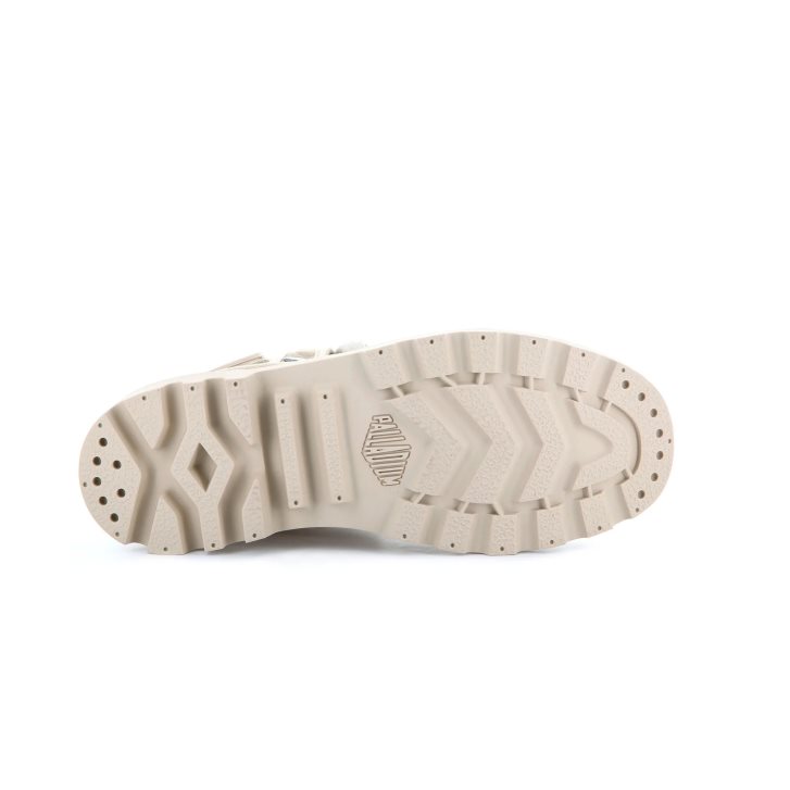 Cream Palladium Baggy Men's Boots | ZA-697PQHI