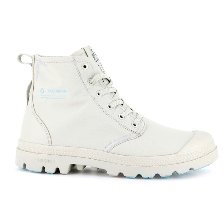 Cream Palladium Pampa Lite+ Recycle WP+ Men\'s Boots | ZA-716RTJC