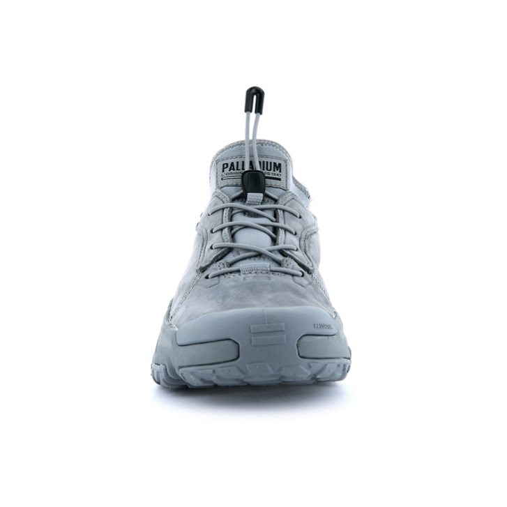 Grey Palladium Off-grid LO LTH Men's Sneakers | ZA-137ELMK