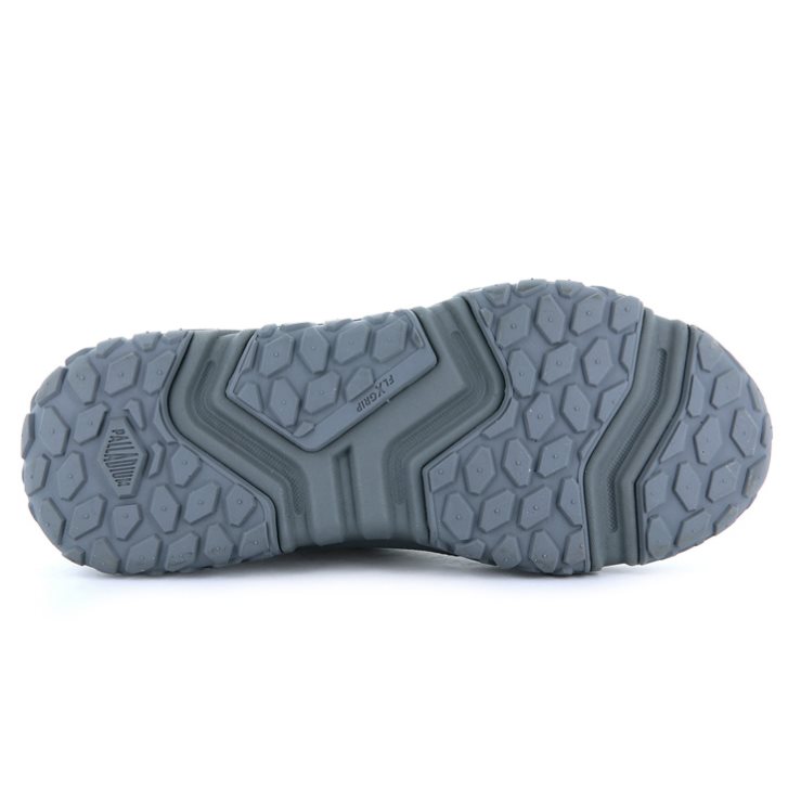 Grey Palladium Off-grid LO LTH Men's Sneakers | ZA-137ELMK