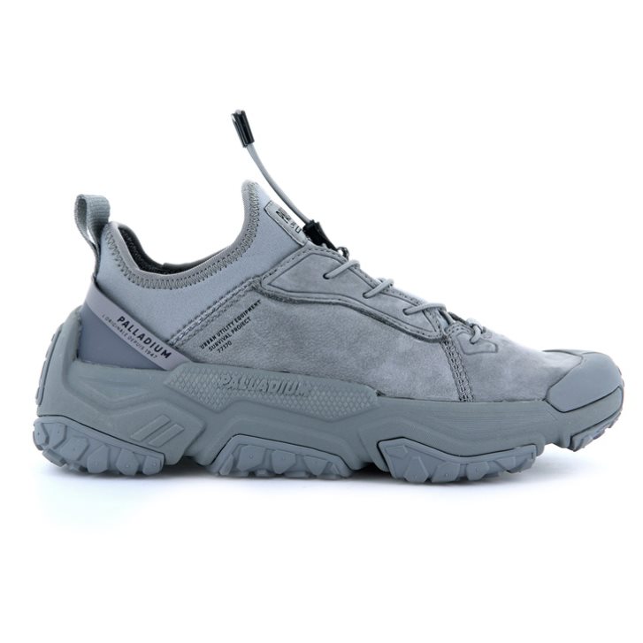 Grey Palladium Off-grid LO LTH Men\'s Sneakers | ZA-137ELMK