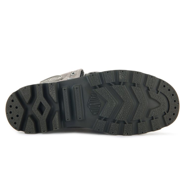 Grey Palladium Pampa Baggy WAX Men's Boots | ZA-612VTQF