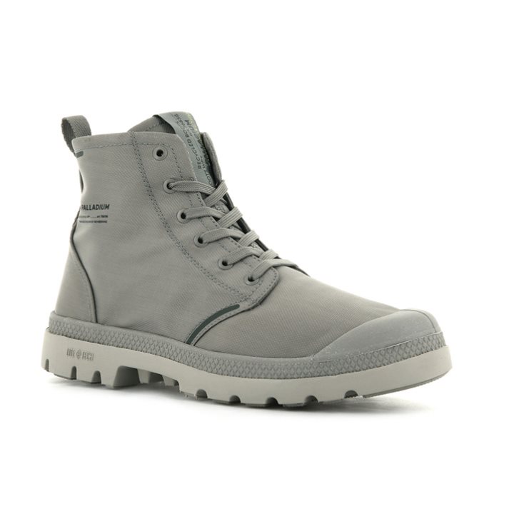 Grey Palladium Pampa Lite+ Recycle WP+ Men's Boots | ZA-473ABDW