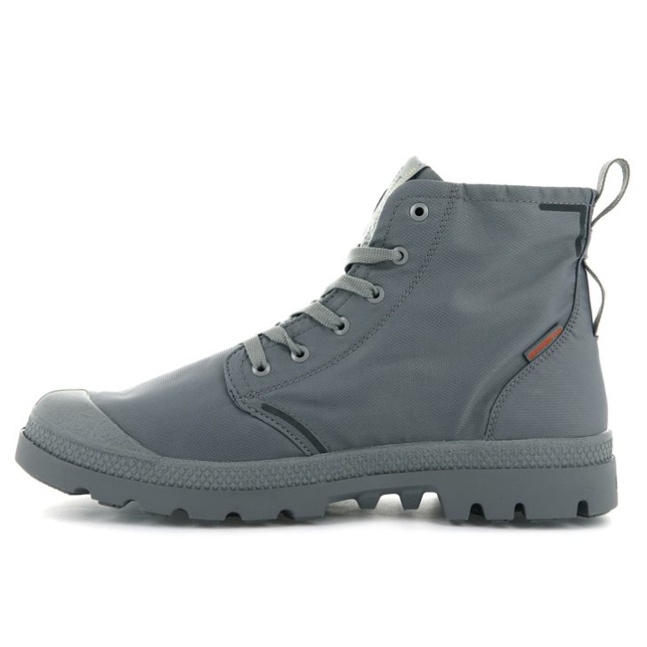 Grey Palladium Pampa Lite+ Recycle WP+ Women's Boots | ZA-189CLMV