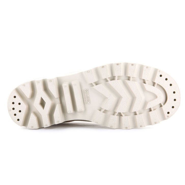 Khaki Palladium Pallabrousse Women's Oxfords Shoes | ZA-320BFLD