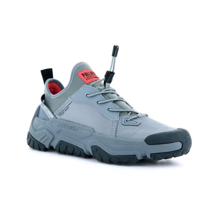 Light Blue Palladium Off-grid LO NYL Women's Sneakers | ZA-674EQLZ