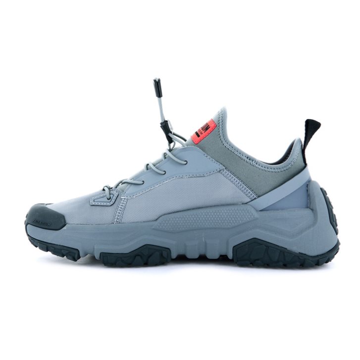 Light Blue Palladium Off-grid LO NYL Women's Sneakers | ZA-674EQLZ