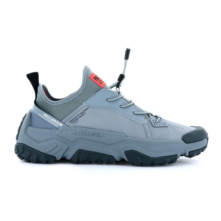 Light Blue Palladium Off-grid LO NYL Women\'s Sneakers | ZA-674EQLZ