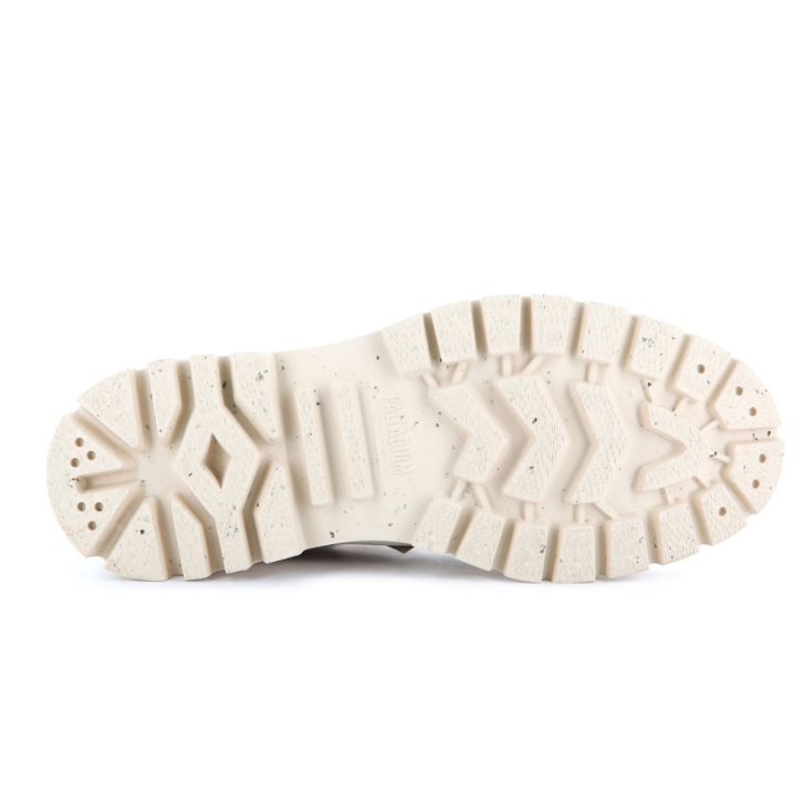 Light Green Palladium Pallashock Mid Organic Women's Boots | ZA-619VQDX