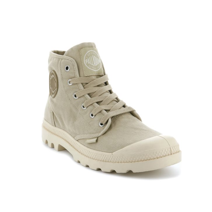 Light Green Palladium Pampa Hi Men's Boots | ZA-278GRCS